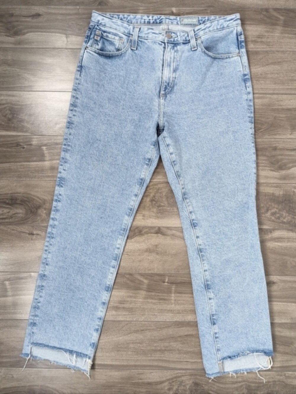 AG Women's Jeans Isabelle High Rise Straight Crop Size 30